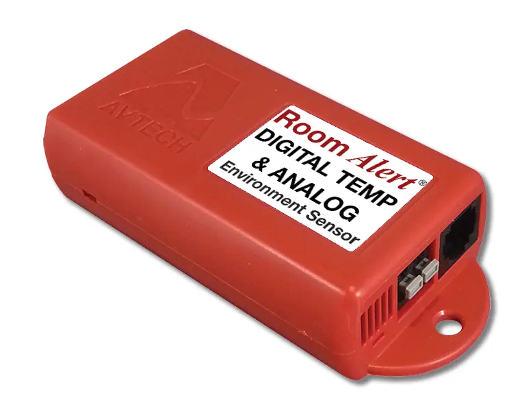 Room Alert |  Digital Temperature & Analog Sensor